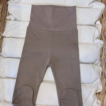 Ползунки с широким поясом Коричневый Пелёнкино