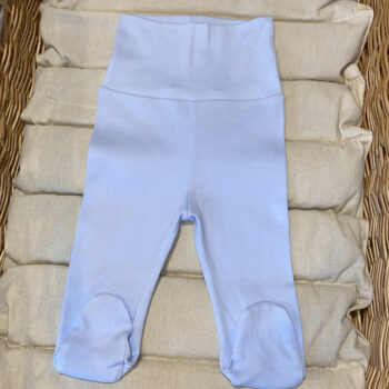 Ползунки с широким поясом Голубой Пелёнкино