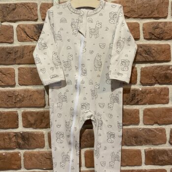 Комбинезон с открытыми ножками Ламы