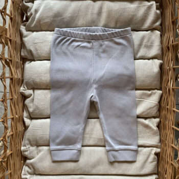 Ползунки с открытой ножкой Серый Пелёнкино