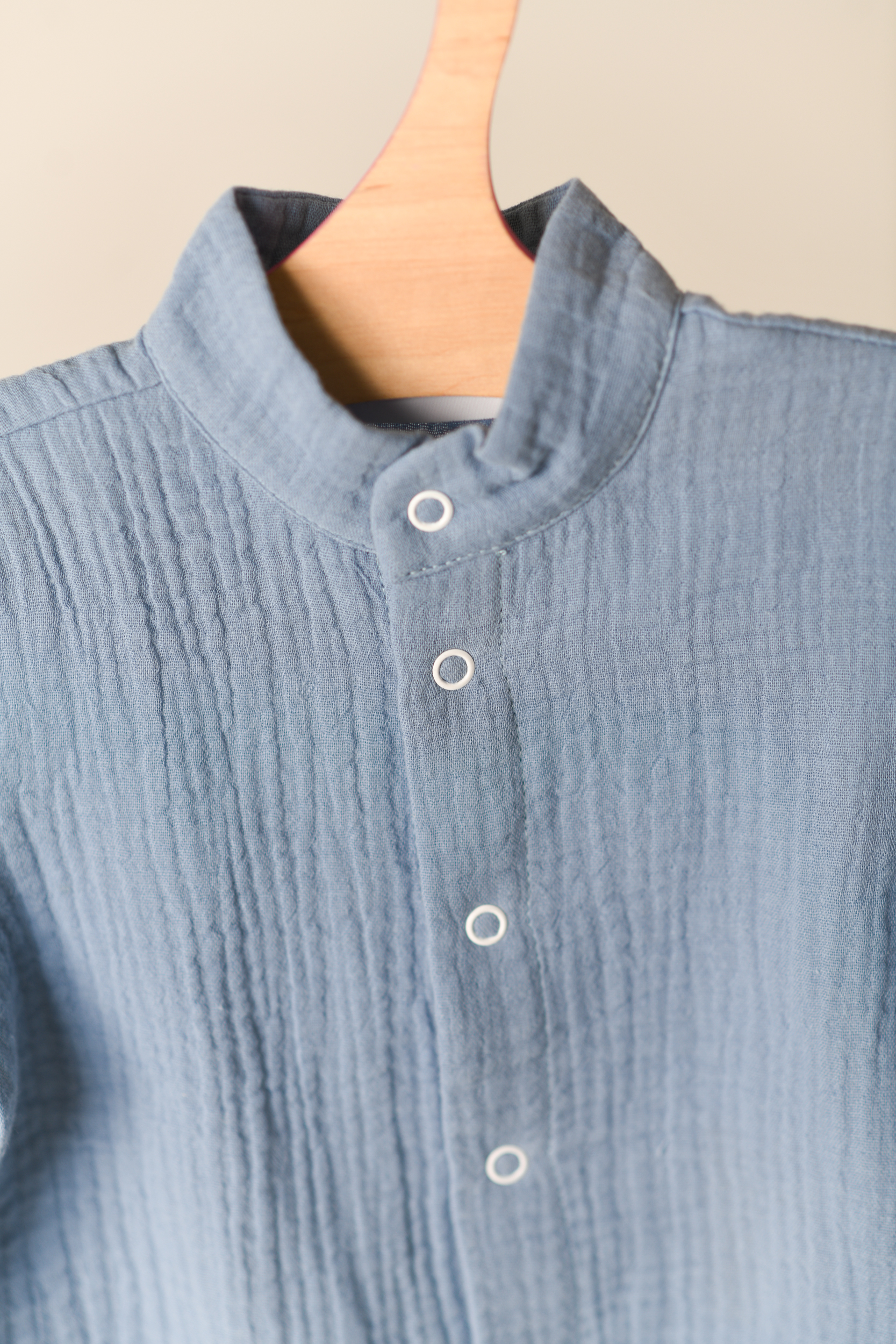 Сет из 2-х муслиновых рубашечек "Молоко и океан" — изображение 9